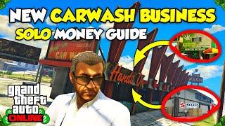 NEW GTA 5 Online Car Wash Business Guide (Make MILLIONS Solo)