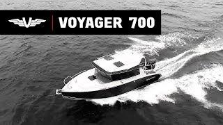 Алюминиевый катер  VOYAGER 67 CABIN (Волжанка 67) тест-драйв