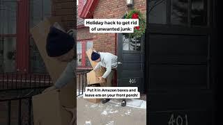 This is genius!  #hacks #amazon #junk #holidays #lifehacks #comedy #reels #fun