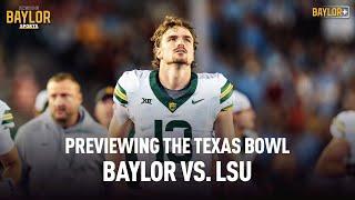 Previewing Baylor Football’s Texas Bowl Matchup vs. LSU (Inside Baylor Sports Ep. 273)