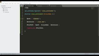 Part 2   How to load classes automatically in OOP PHP PDO