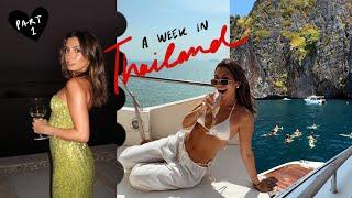 THAILAND week in my life (pt.1) | villa tour, island hopping + thai food