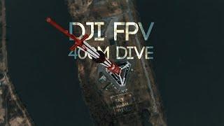 DJI FPV | DIVING A 400M TOWER