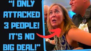 r/EntitledPeople - Psycho Airport Karen ACCUSES Me of Theft! It Gets Way Worse lol