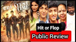 The GOAT Movie Public Review | The GOAT Public Talk | The GOAT Movie Review | Thalapathy Vijay