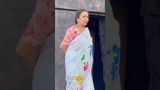 Usha Nadkarni At  Celebrities Master Chef Set #ushanadkarni