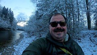 Fliegenfischen im Winter | Große Regenbogenforellen | Indicator Nymphing | Kochen am Wasser