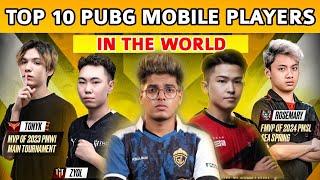 Top 10 Best PUBG Players in The World | Top Players Of PUBG Mobile  | Top 10 Players