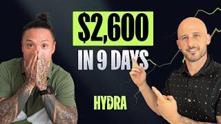 How He Made $2600 In 9 Days Trading A Hydra Funded Account