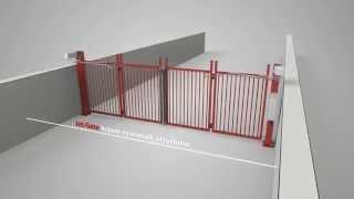 Bi folding Gate Jet-Gate by Demex AB