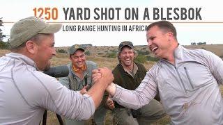 1250 Yard Shot on a Blesbok | Long Range Hunting in Africa