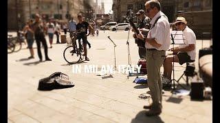 THE STREET PERFORMANCE IN MILAN, ITALY