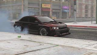 MITSUBISHI LANCER BURNOUT #shorts