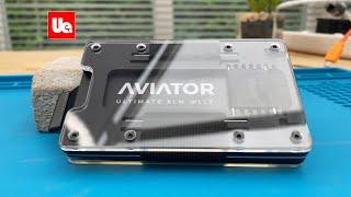 World's 1st Transparent Minimalist Wallet | Aviator RFID Wallet Review
