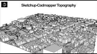 SKETCHUP HOW TO MAKE A TOPOGRAPHY WITH CADMAPPER