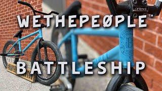 2021 WETHEPEOPLE BATTTLESHIP FRAME BUILD @ HARVESTER BIKES