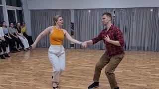 Konstantin Baranov & Alena Kozlova. 3rd pl ProAm JnJ Int+Nov Follower. Great Pro-Am 2022 | WCS Dance