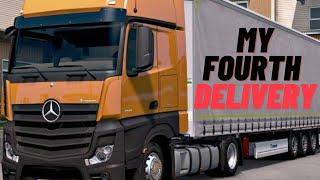 TRUCK SIMULATOR UlTIMATE MY FOURTH DELIVERY || TRUCK || AVK GAMES