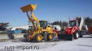 Фронтальный погрузчик First Loader ZL930. Надежный трудяга.