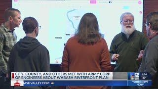 Army Corp of Engineers meets with city for riverfront plans