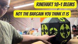 Rinehart 18-1 Blems Not The Bargain You Think It Is