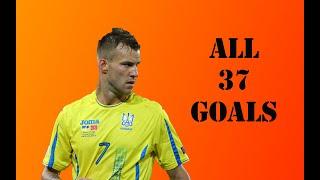 Andriy Yarmolenko | King of Ukraine | All 37 goals for the national team