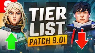 *NEW* Agent Tier List Patch 9.01 - Insane Deadlock Meta? - Valorant Guide