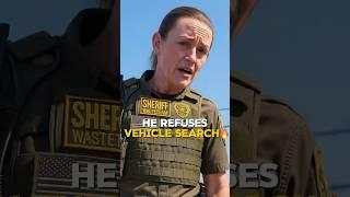 Cop tries to search a vehicle, but the citizen knows their rights 