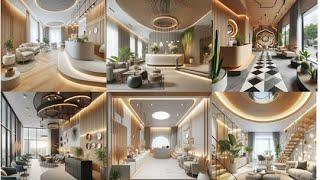 Latest trends and ideas in modern reception design in 2025 for your office interior