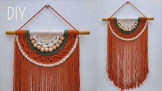 DIY TAPIZ de MACRAME (paso a paso) | DIY Macrame Wall Hanging Step by Step Tutorial