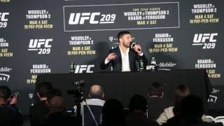 David Teymur vs Lando Vannata UFC 209 Post Fight Press Conference