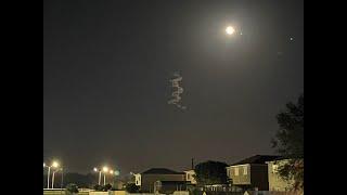 SpaceX Falcon 9 Launch View from Orlando, FL - Monday, February 6th, 2023 - 8:32pm ET