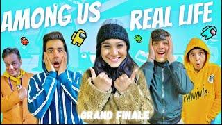 AMONG US IN REAL LIFE WITH MY FAMILY PART 4 | Rimorav Vlogs