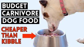 Feeding a Raw Diet for $1.20 Per Pound: Budget Carnivore Dog Food