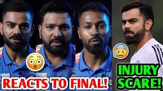 Virat Kohli INJURY SCARE  Indian Players on Final  India Vs New Zealand Champions Trophy News