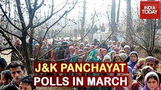 J&K Panchayat Elections In March Even As Politicians Remain In Detention