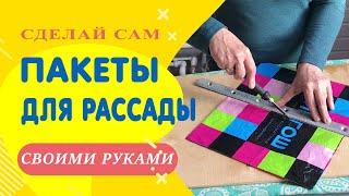 В чем выращивать рассаду. Пакеты для рассады. Лучшее решение!