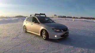 Subaru Club Surgut 2016 Ha льду