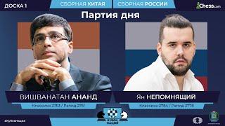 Кубок Наций ФИДЕ и Chess.com: Ананд-Непомнящий