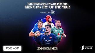 International Rugby Players Men's 15's Try of the Year Nominees