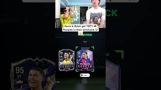 Devin & Dylan get TOTY Ronaldo in their blind pick 
