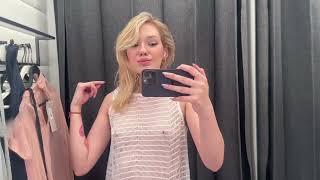 4K TRY-ON HAUL | TRANSPARENT DRESSES | MISS JULIE