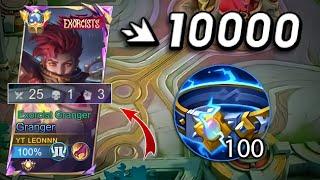 GRANGER FIRST ITEM THUNDELBELT IS OVERPOWERED TO 1 SHOT TANKY HERO!! (100% BROKEN!?)