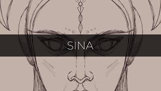 Sina - Digital Sketch to Colored Portrait