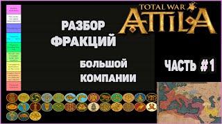 Total War: Attila. Разбор фракций Большой компании. Часть 1.