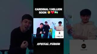 UZB BIRINCHI 1MILLION BÕLGAN PUBGER CARDINAL PUBG #pubg #shorts #video