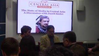 The State of Media in Central Asia: A Discussion with Daniil Kislov