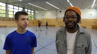 Basketball BC Lions Moabit Berlin U 16 1 Interview mit Trainer Coach P und Kapitän Gabriel Viola