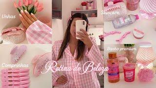 Rotina de beleza | skincare, unhas , banho premium , comprinhas, recebidos de beleza e mais 🫧