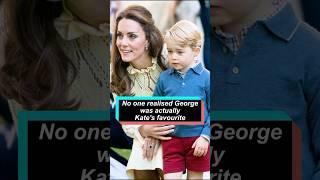 No one realised George was actually Kate's favourite. #royal #celebrity #princegeorge #princesskate
